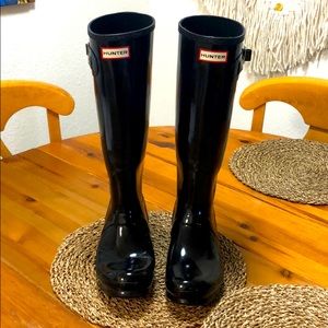 Women’s Tall Hunter Boots Size 10
